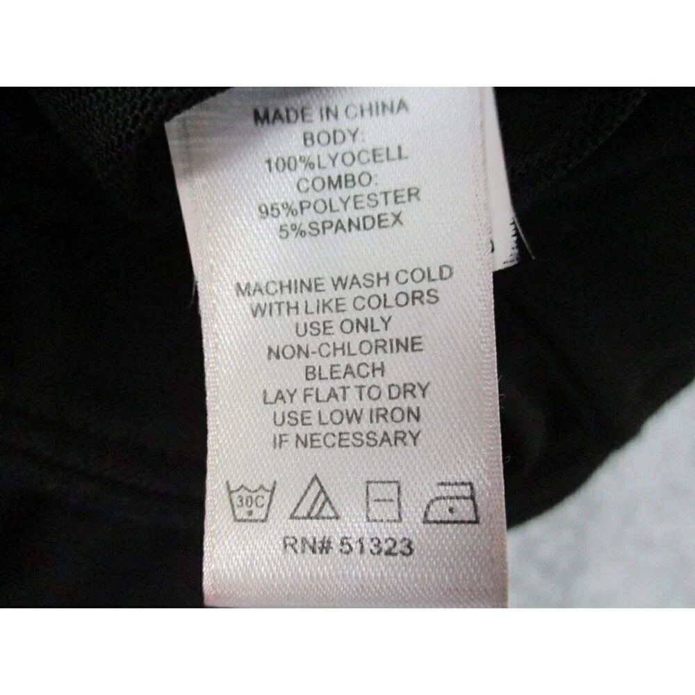 1 State Womens Skirt Small Black Lightweight Stretchy Casual Lyocell Pull On